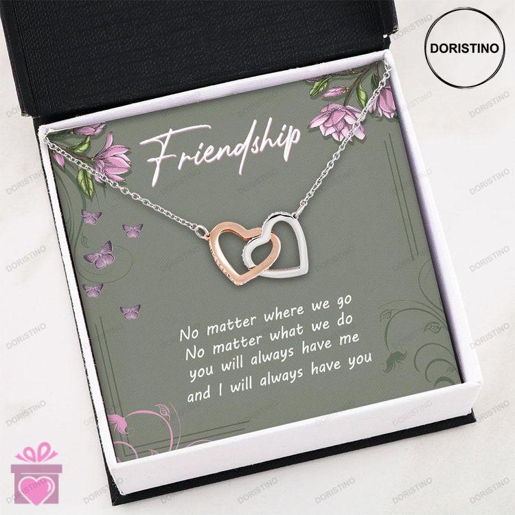 Best Friend Necklace Gifts  Interlocking Necklace Doristino Trending Necklace